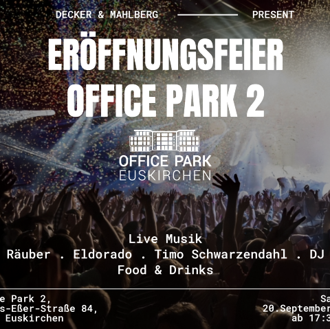 Veranstaltungsplakat, © Office Park 2