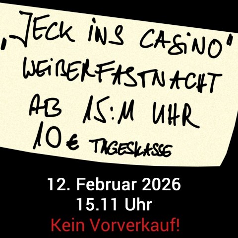 Veranstaltungsplakat, &copy; Kultur- und F&ouml;rderverein Casino e. V.