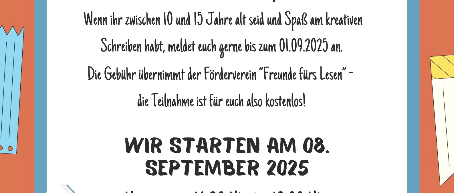 Schreibwerkstatt 2025