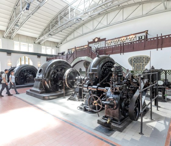 Interior of the Art Nouveau power station, &copy; Eifel-Tourismus GmbH, AR, shapefruit AG