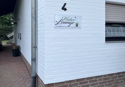 Ferienwohnung "Weiher Lounge" - Au&szlig;enansicht