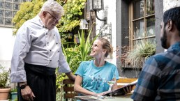 Terrasse Gasthof Em Lade, &copy; Eifel Tourismus GmbH/Dominik Ketz