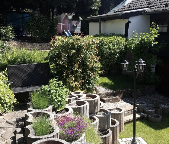 Garden above, &copy; Nordeifel Tourismus GmbH & Ferienwohnung Klaus